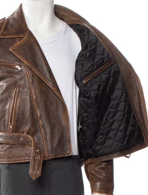 R13 Leather Moto Jacket