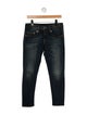 R13 Mid-Rise Skinny Leg Jeans