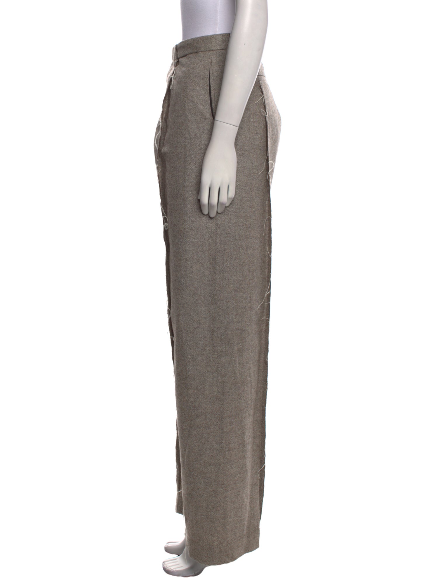 R13 Wool Wide Leg Pants
