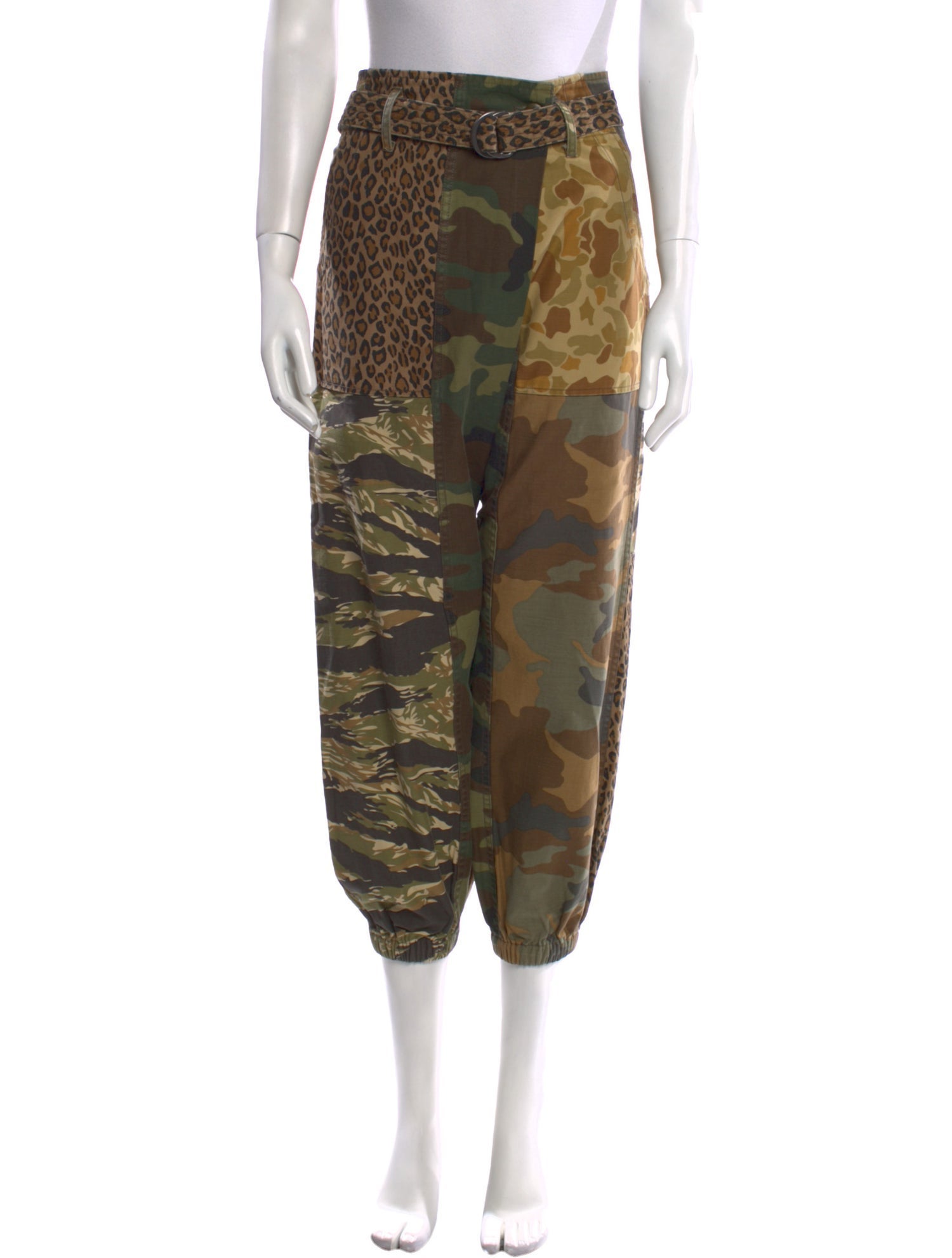 R13 Printed Skinny Leg Pants