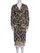 R13 Cashmere Animal Print Sweater