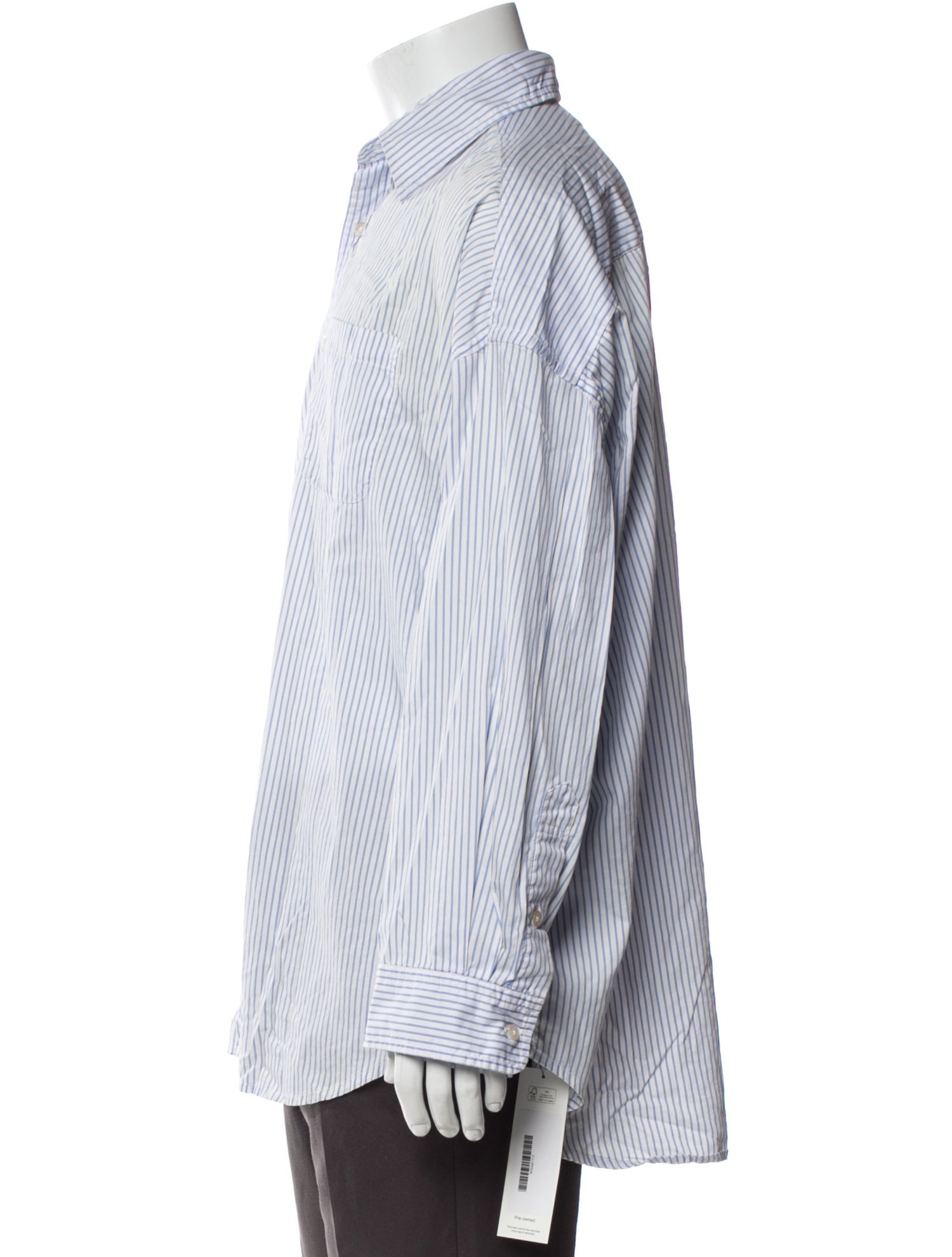 R13 Striped Long Sleeve Shirt