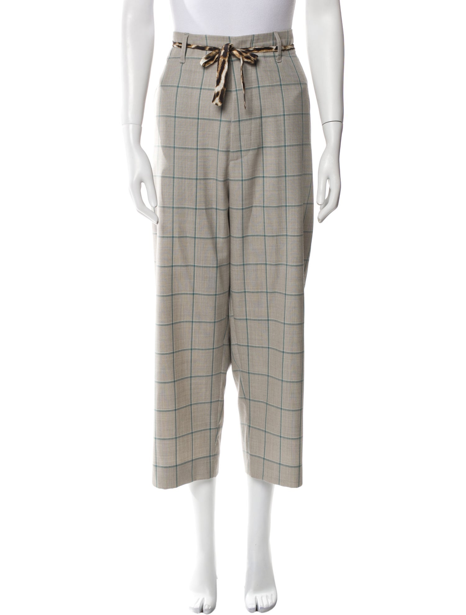 R13 Wool Straight Leg Pants