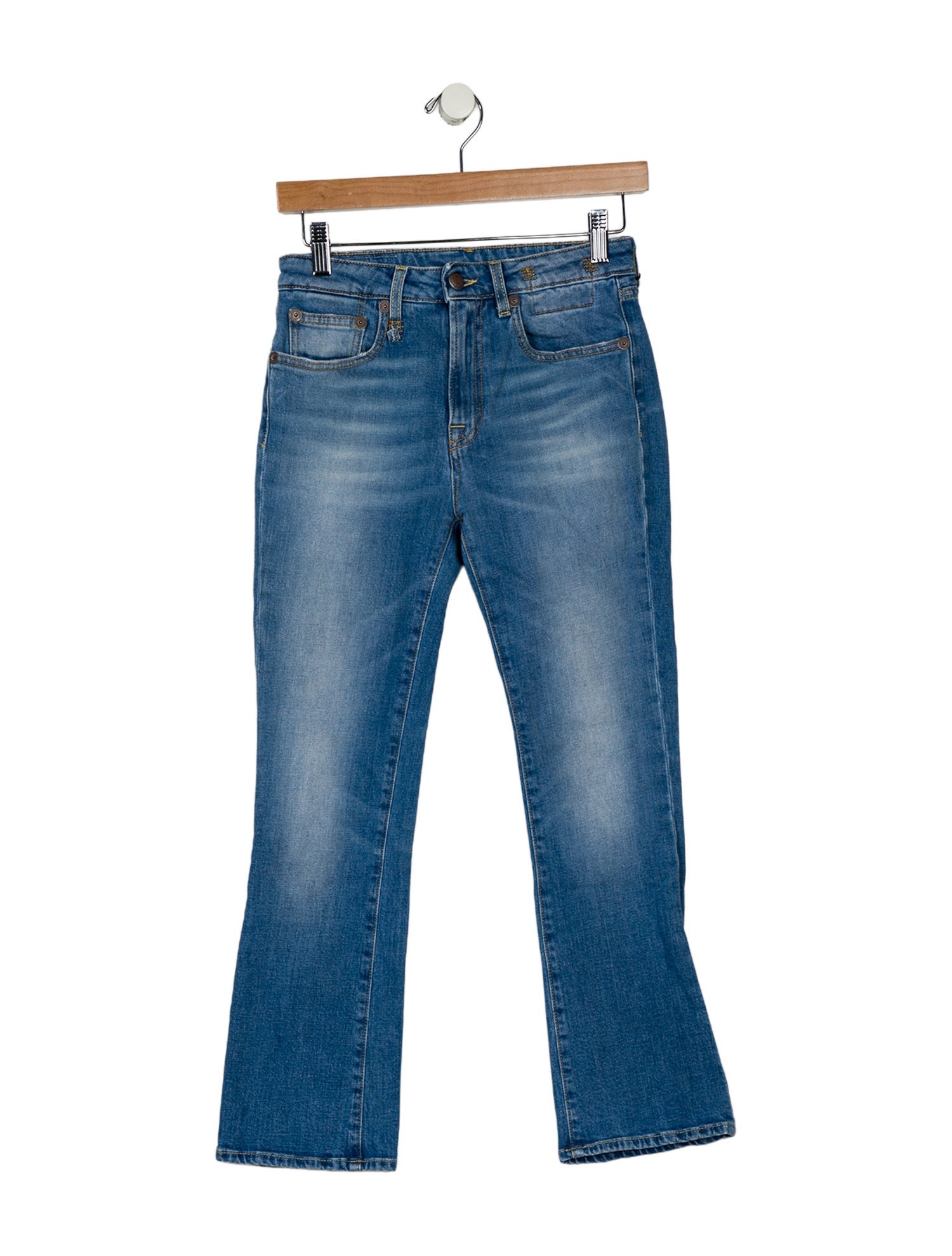R13 Mid-Rise Straight Leg Jeans w/ Tags