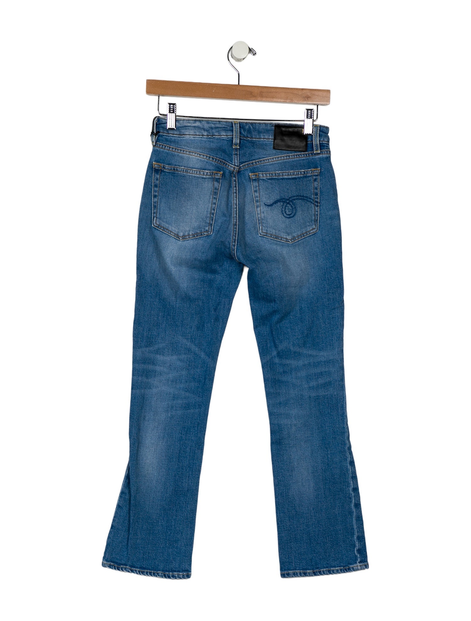 R13 Mid-Rise Straight Leg Jeans w/ Tags