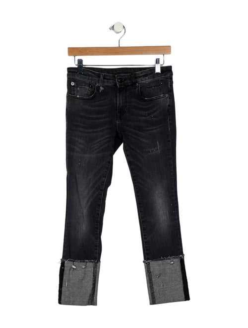R13 Low-Rise Skinny Leg Jeans