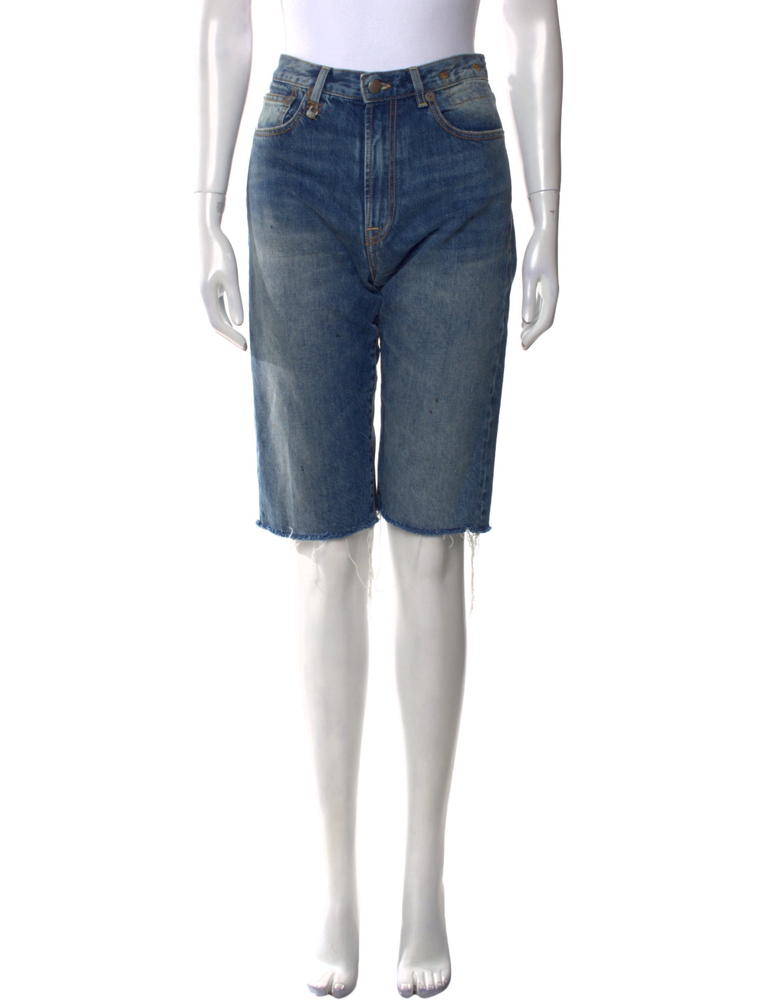 R13 Knee-Length Shorts