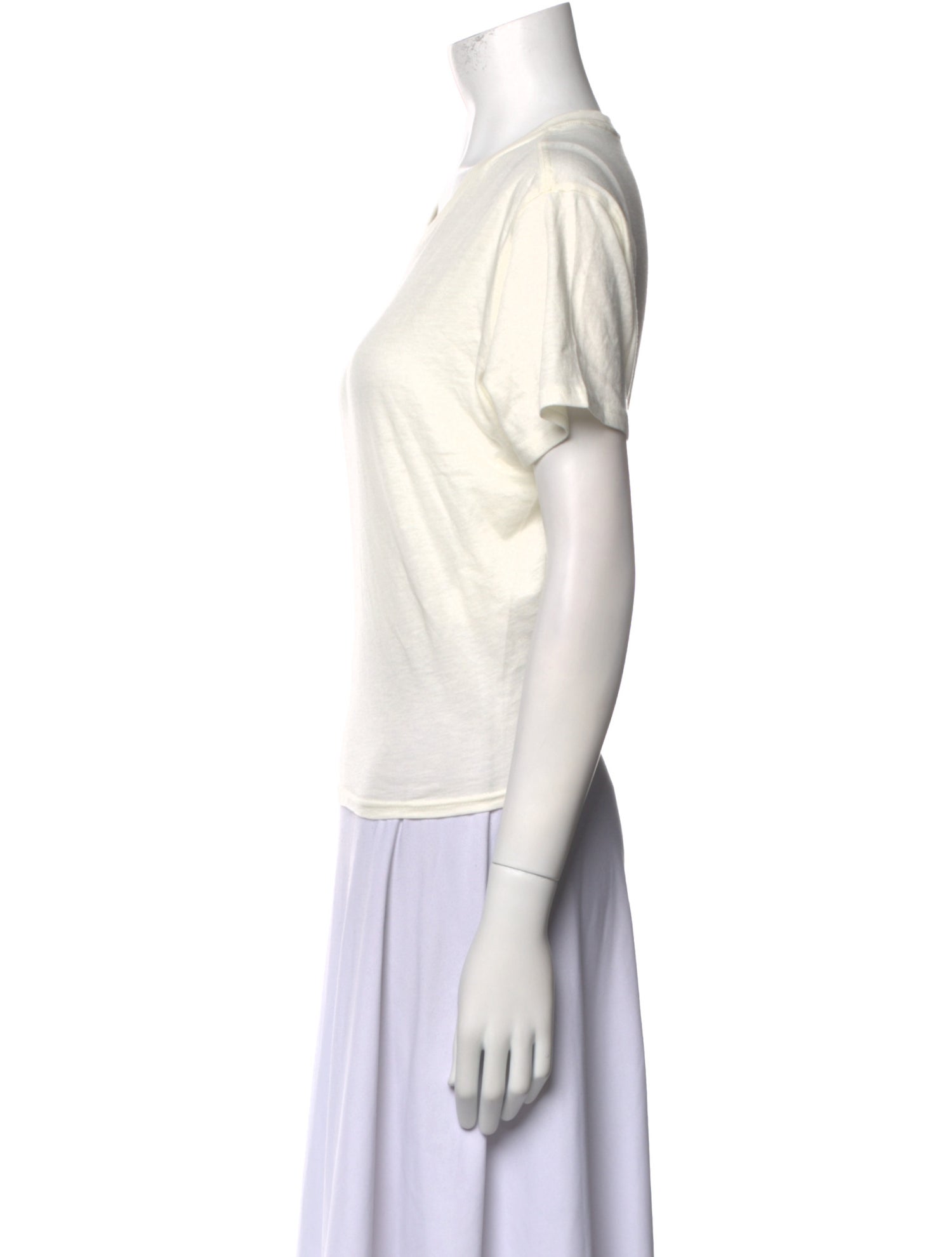 R13 Crew Neck Short Sleeve T-Shirt