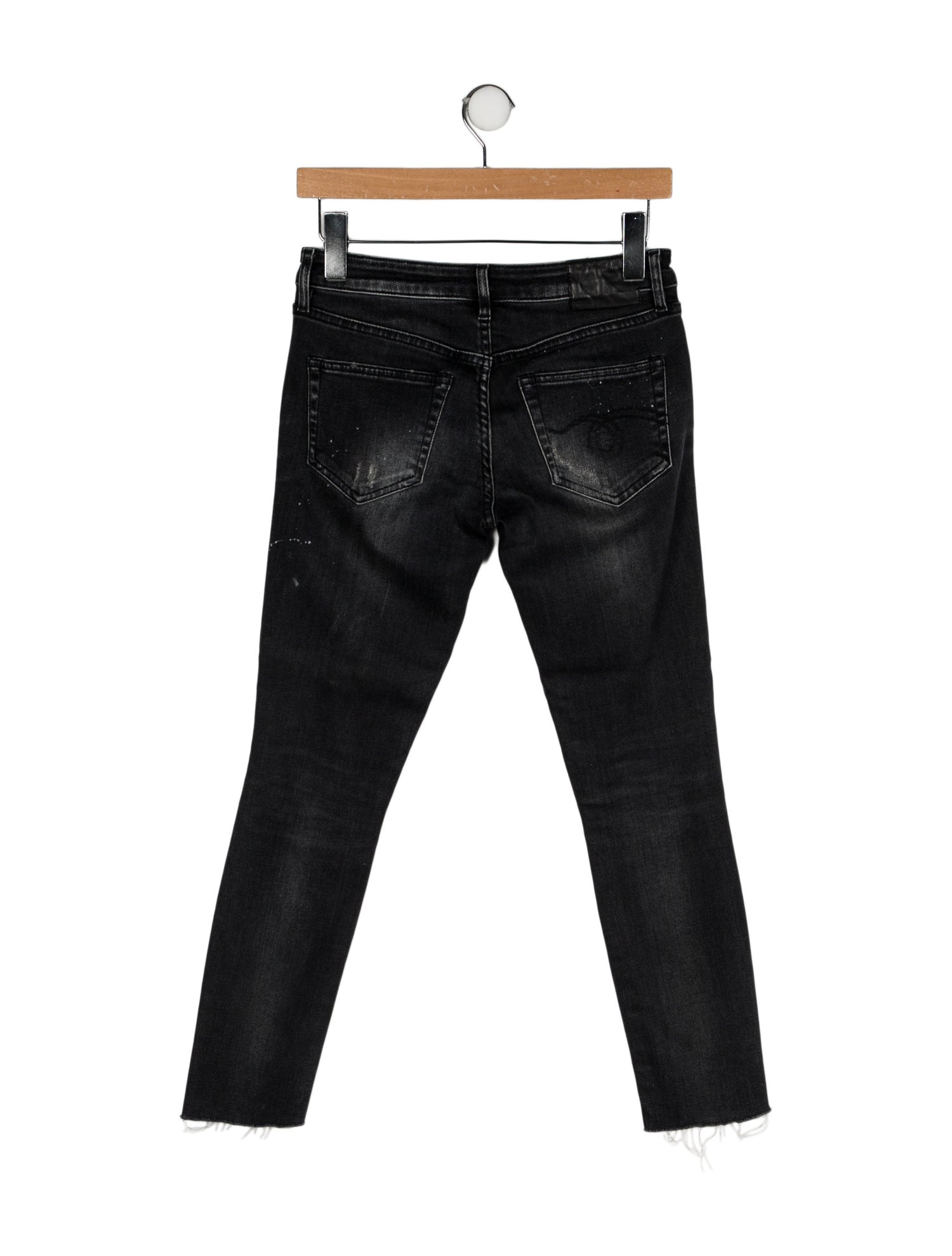 R13 Mid-Rise Skinny Leg Jeans