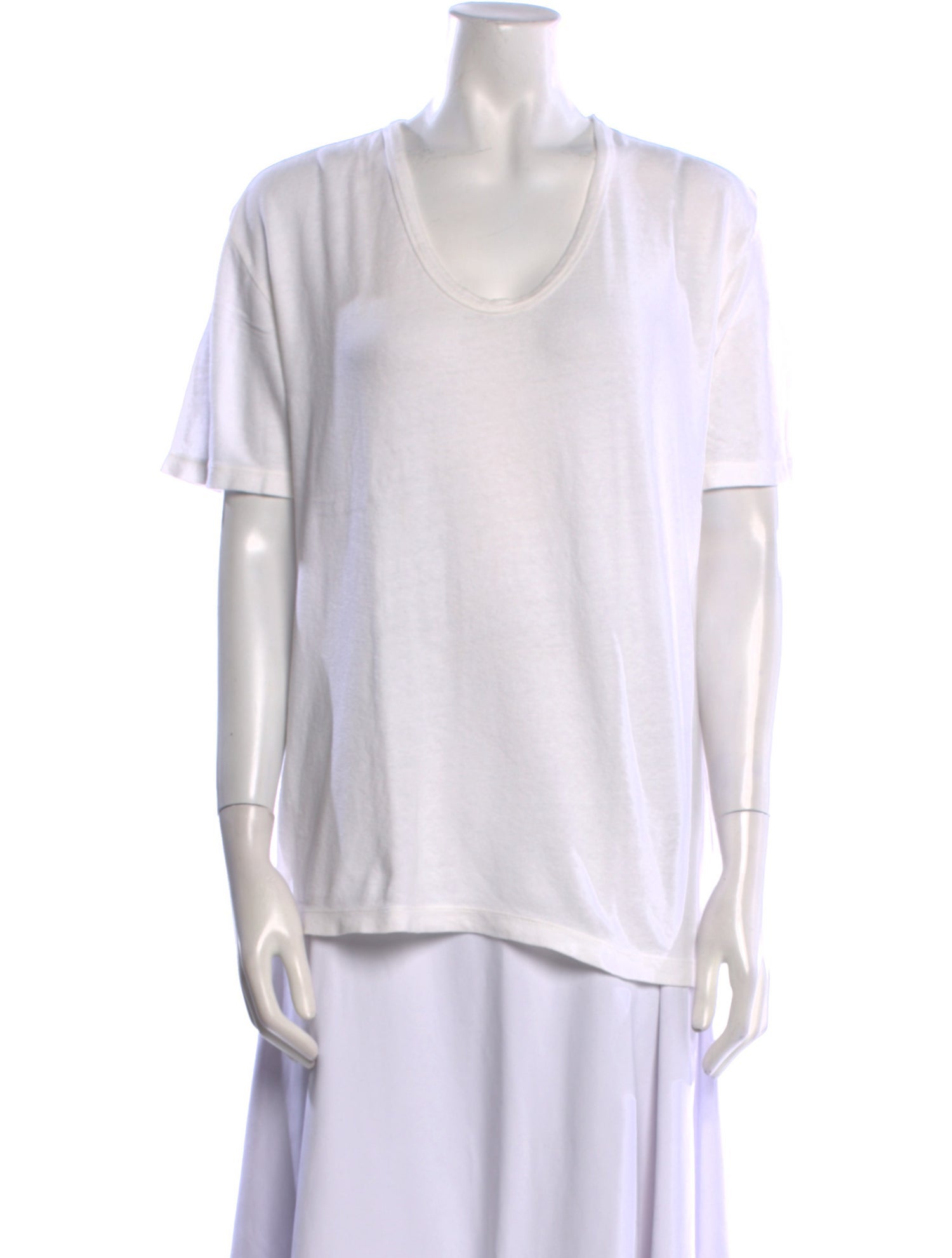 R13 Scoop Neck Short Sleeve T-Shirt