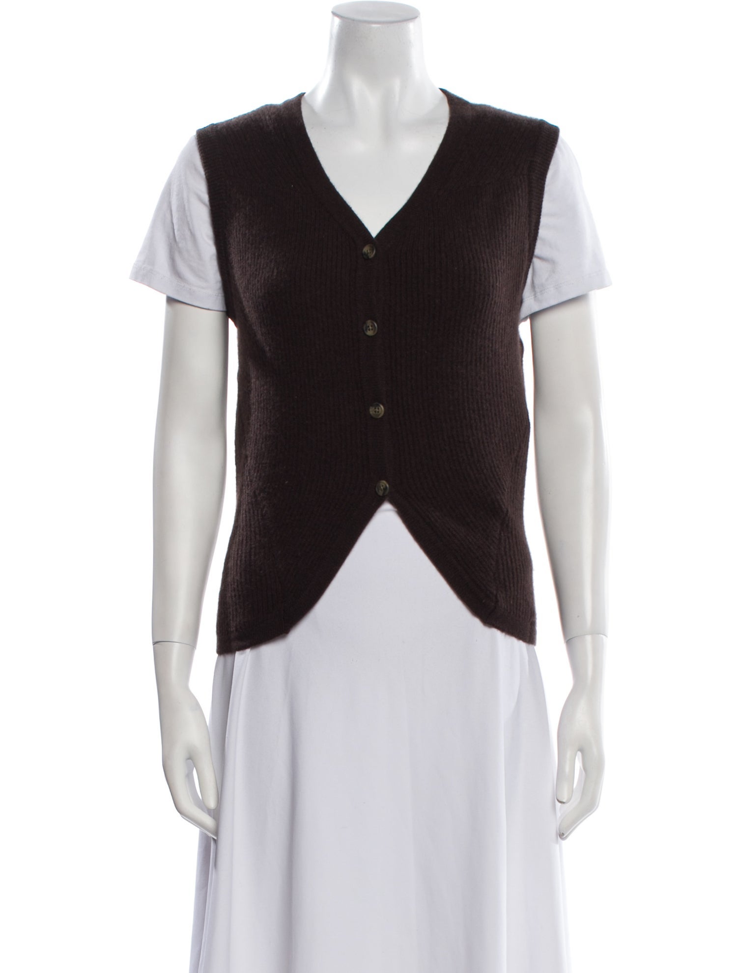 R13 Cashmere V-Neck Sweater