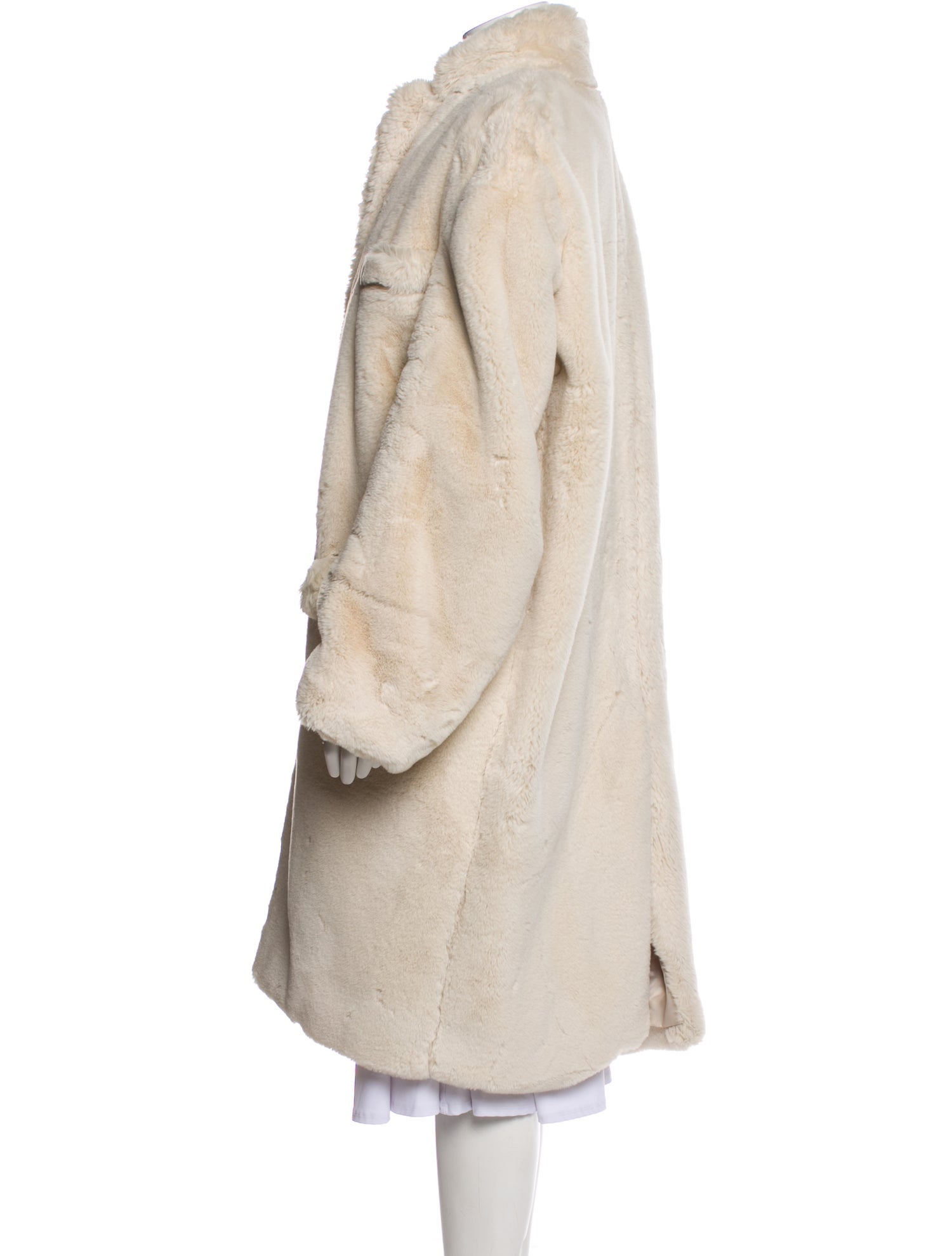 R13 Faux Fur Faux Fur Coat