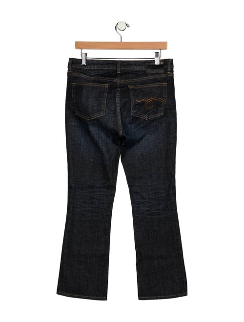 R13 Mid-Rise Straight Leg Jeans