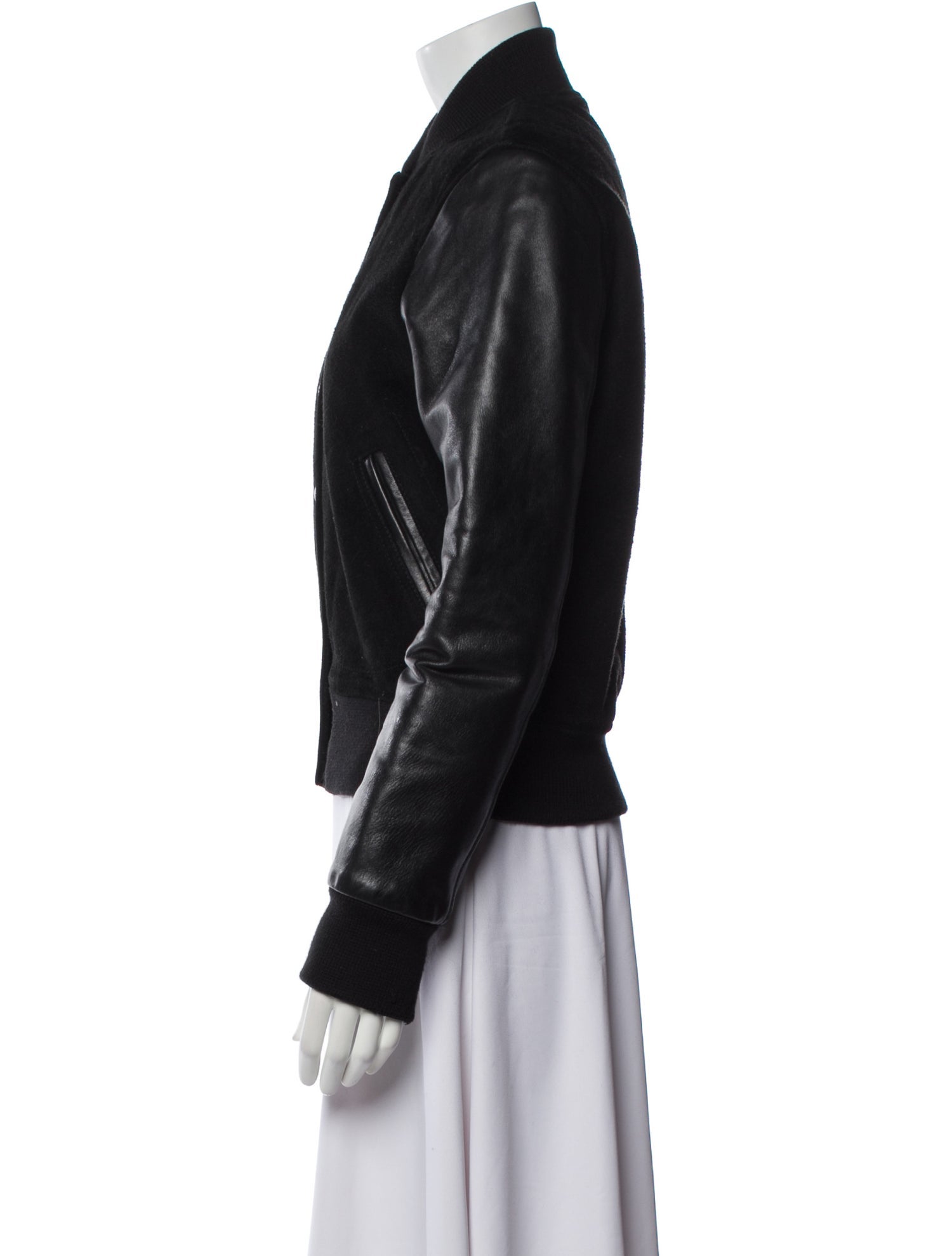 R13 Leather Bomber Jacket