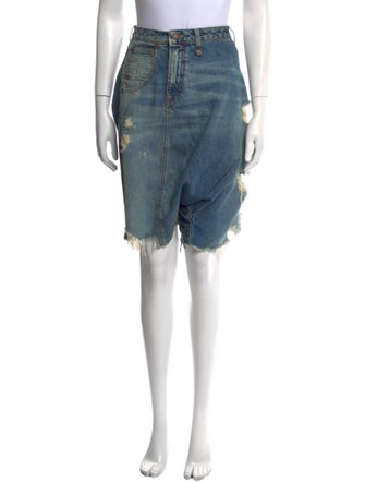 R13 Knee-Length Shorts