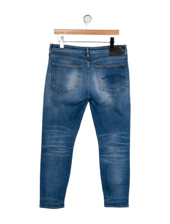 R13 Mid-Rise Skinny Leg Jeans