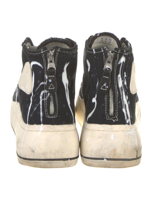 R13 Canvas Printed Sneakers