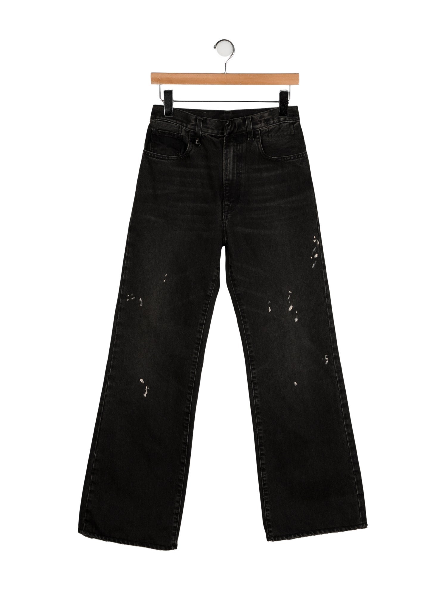 R13 High-Rise Wide Leg Jeans
