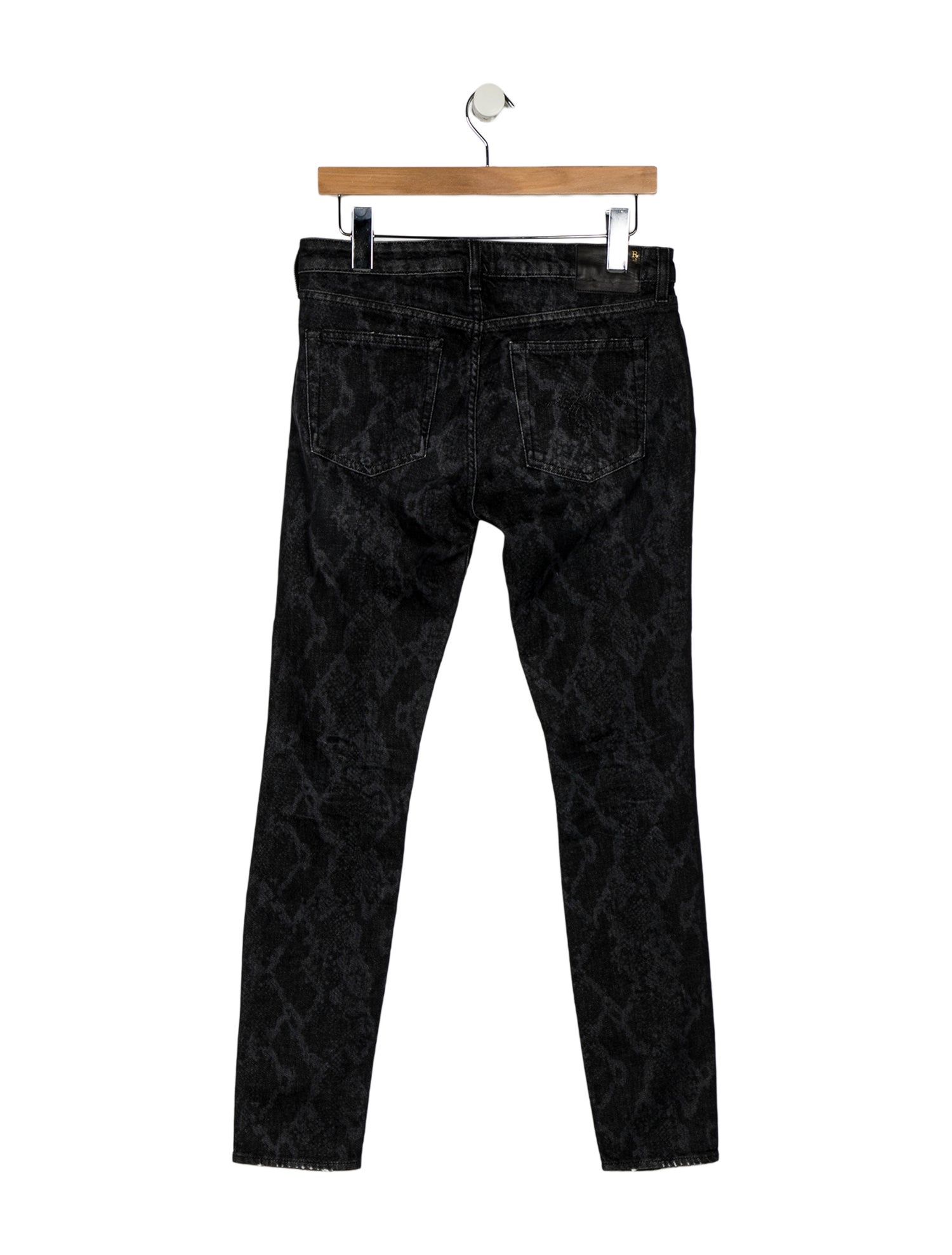 R13 Mid-Rise Skinny Leg Jeans
