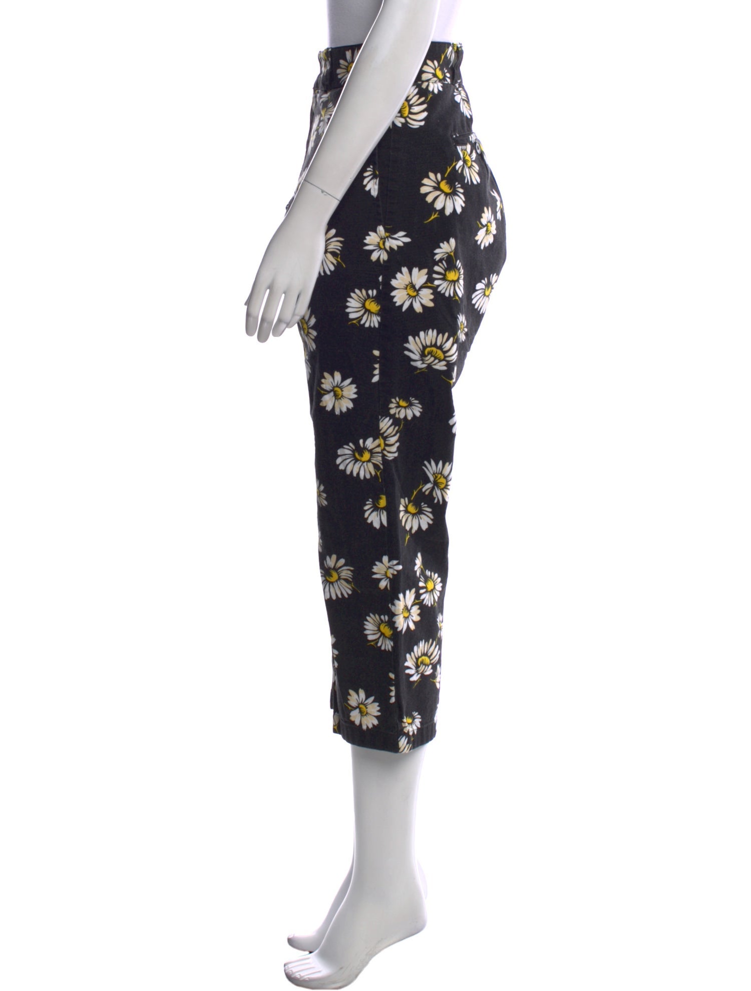 R13 Floral Print Wide Leg Pants