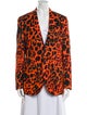 R13 Animal Print Blazer w/ Tags