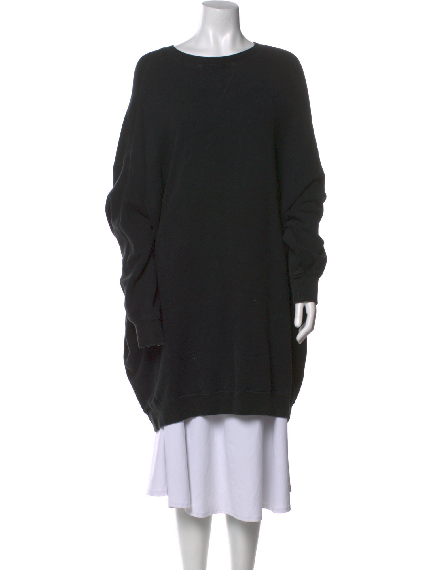 R13 Bateau Neckline Long Sleeve Sweatshirt