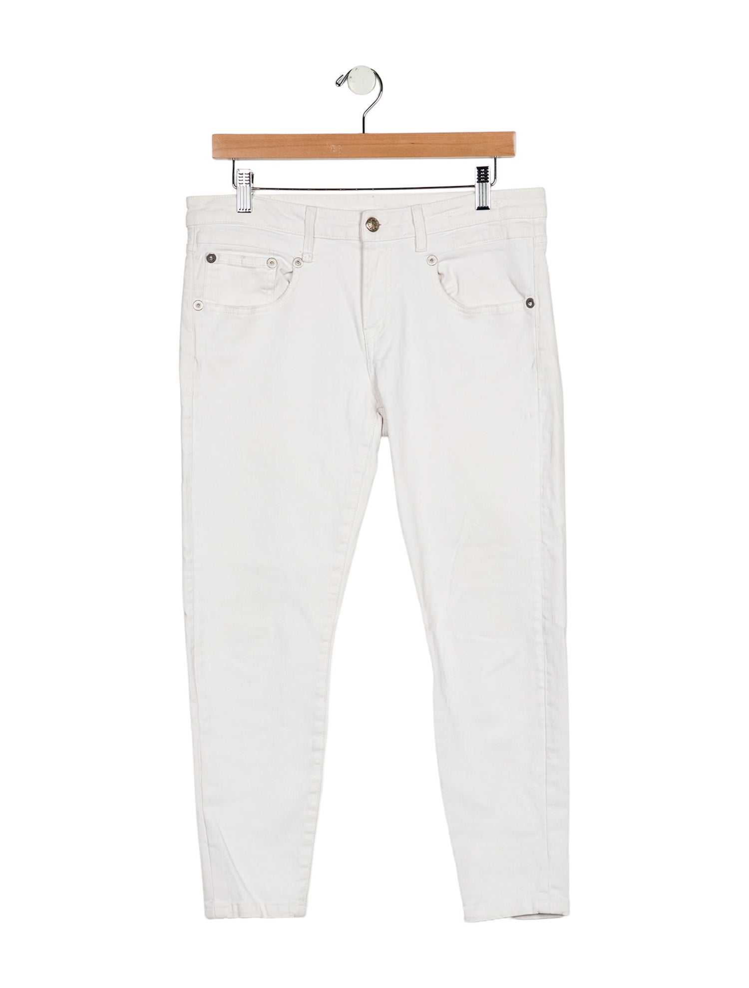R13 Mid-Rise Skinny Leg Jeans