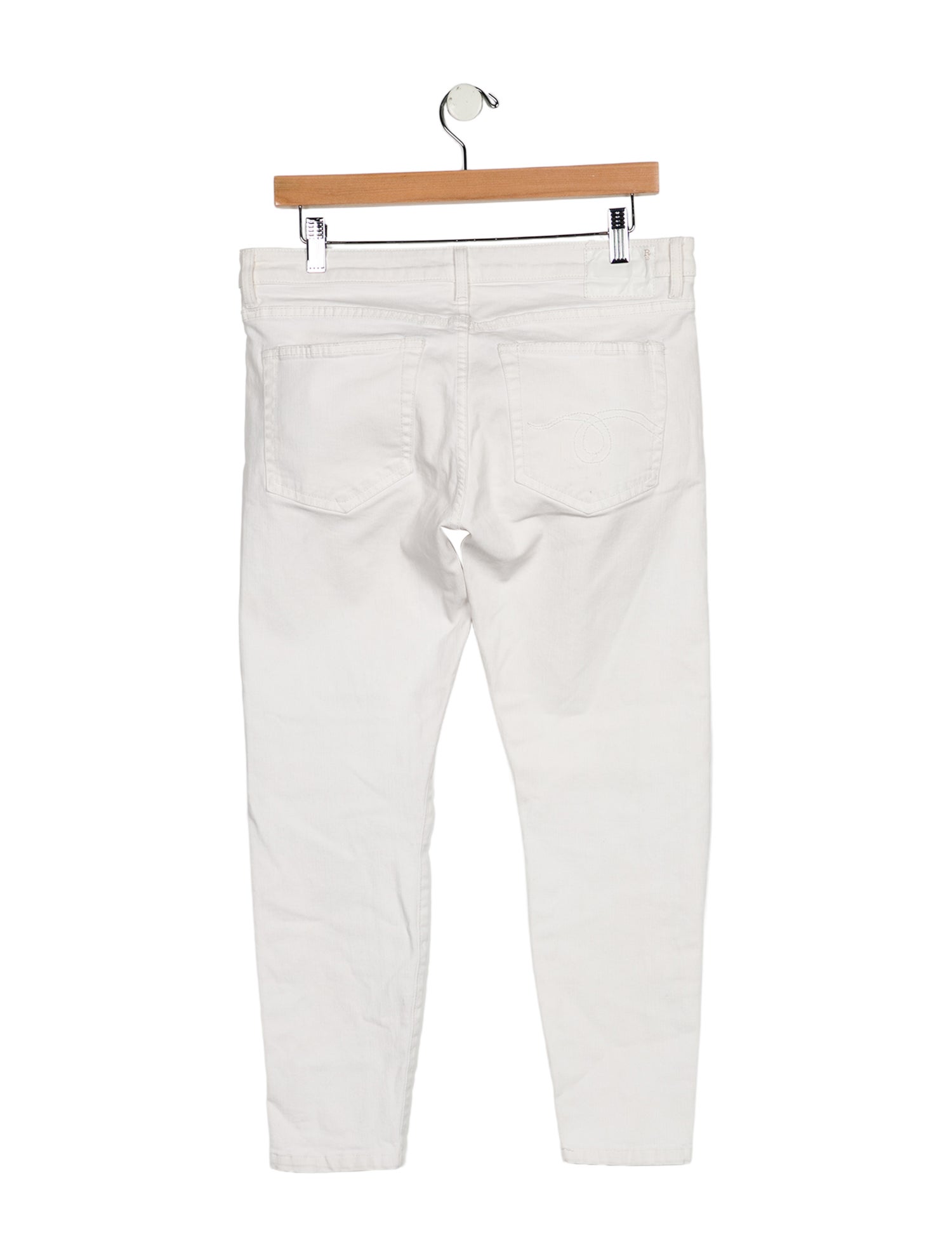 R13 Mid-Rise Skinny Leg Jeans