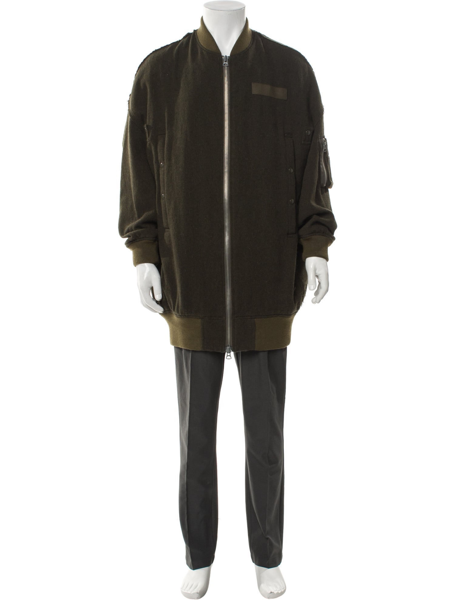 R13 Wool Overcoat