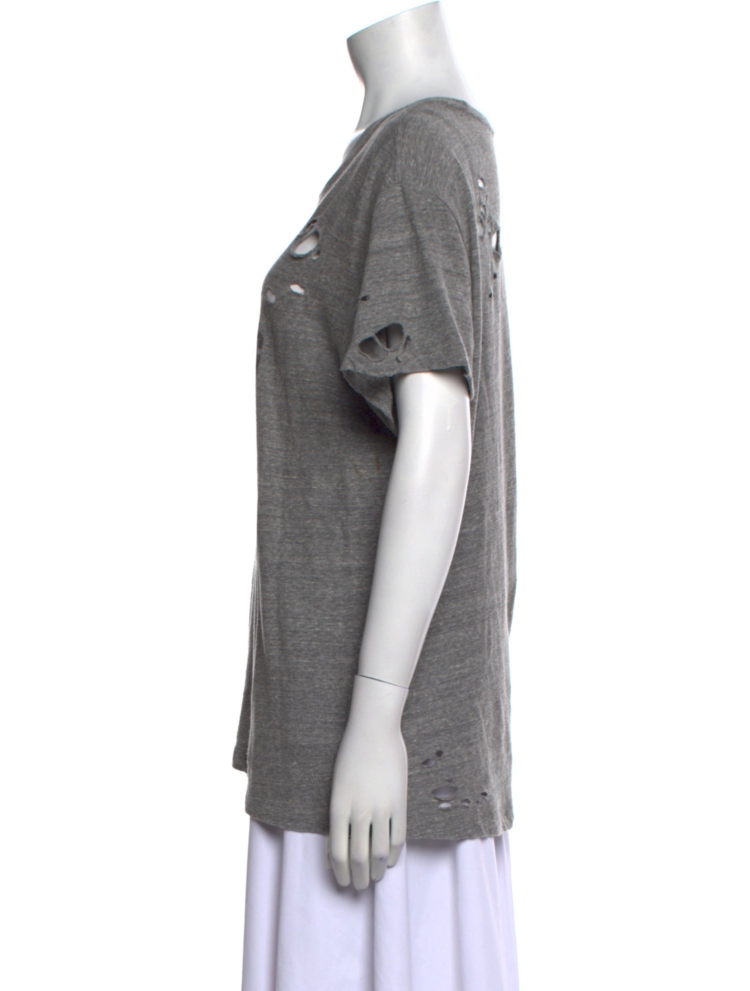 R13 Graphic Print Crew Neck T-Shirt