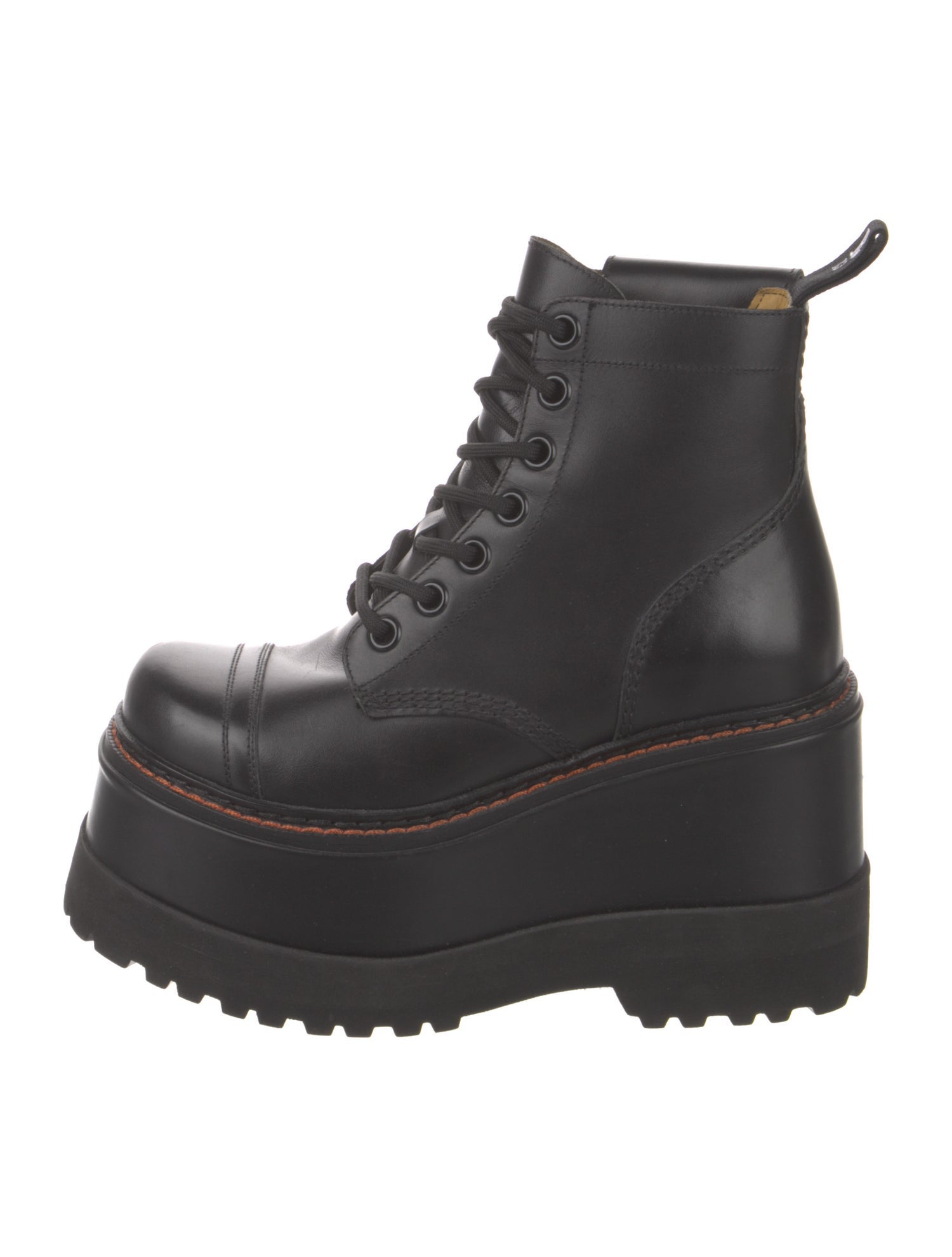 R13 Leather Combat Boots
