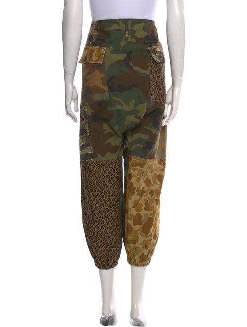 R13 Camouflage Print Straight Leg Pants