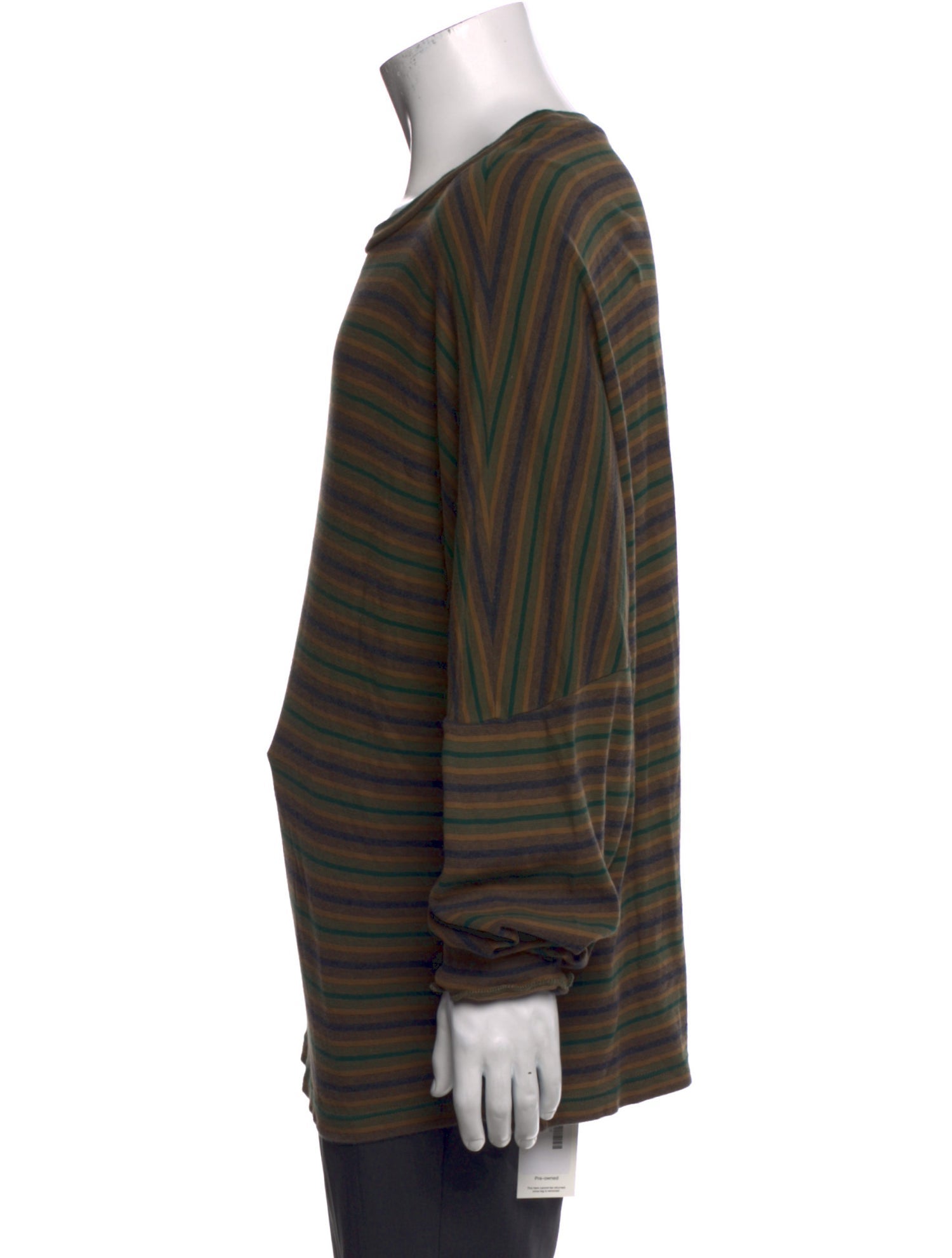 R13 Striped Crew Neck T-Shirt
