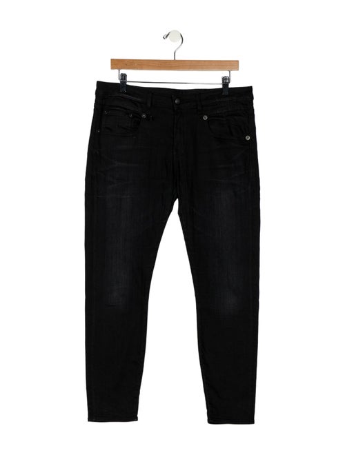 R13 High-Rise Straight Leg Jeans