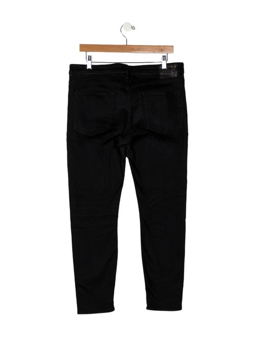 R13 High-Rise Straight Leg Jeans