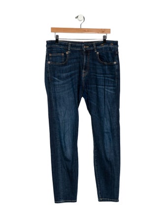R13 Mid-Rise Skinny Leg Jeans