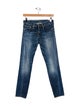R13 Low-Rise Skinny Leg Jeans
