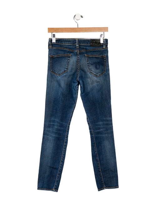 R13 Low-Rise Skinny Leg Jeans