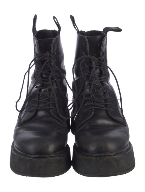 R13 Leather Combat Boots