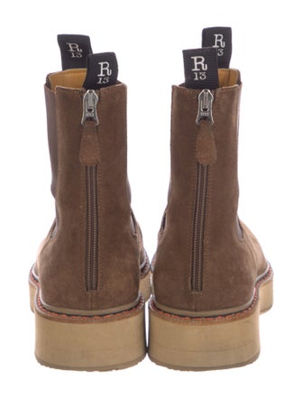 R13 Suede Chelsea Boots