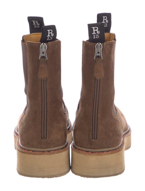 R13 Suede Chelsea Boots