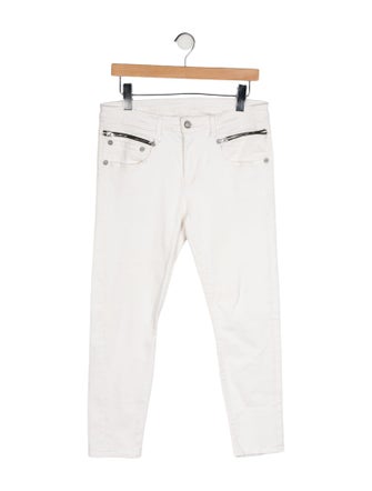 R13 Mid-Rise Skinny Leg Jeans