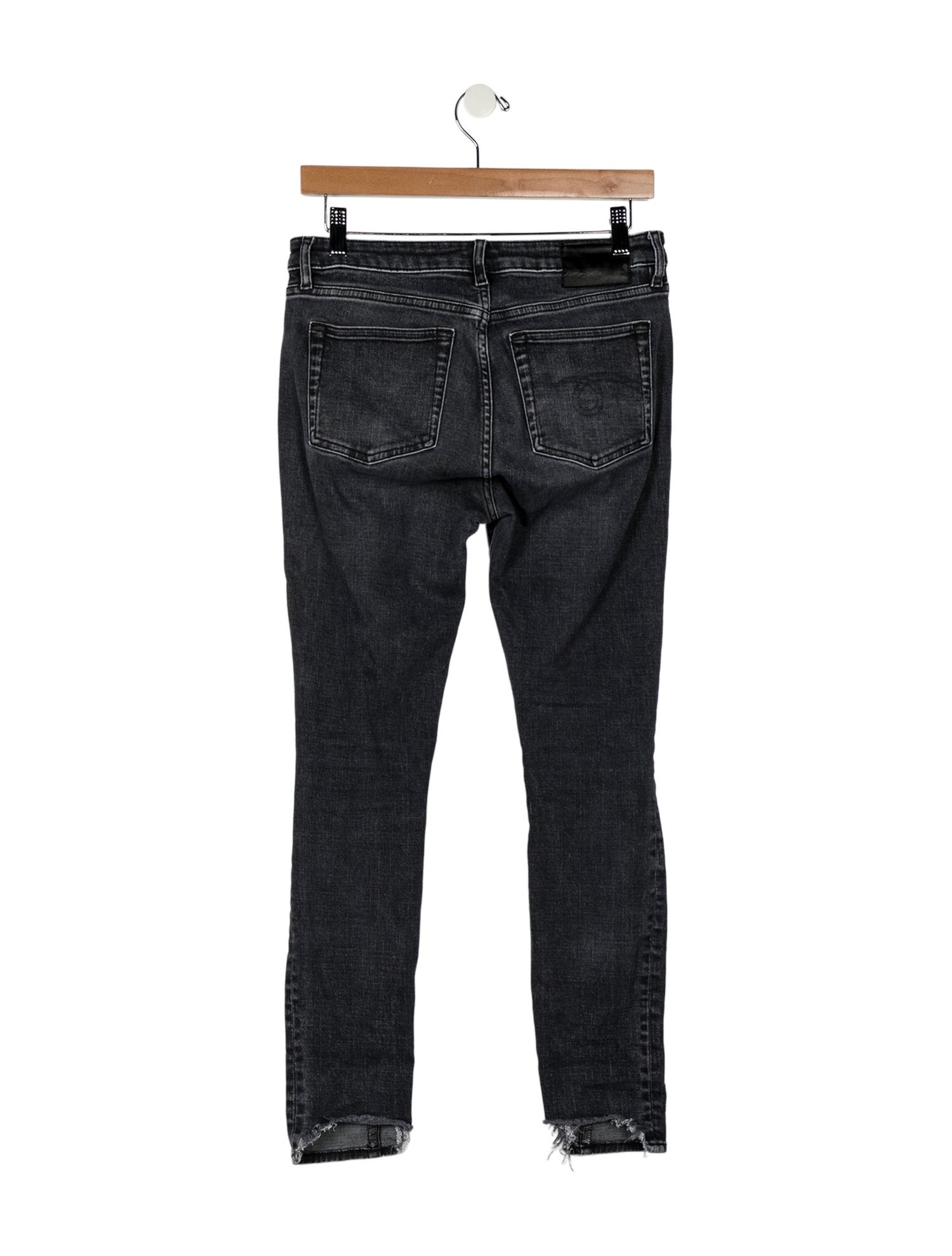 R13 Mid-Rise Skinny Leg Jeans