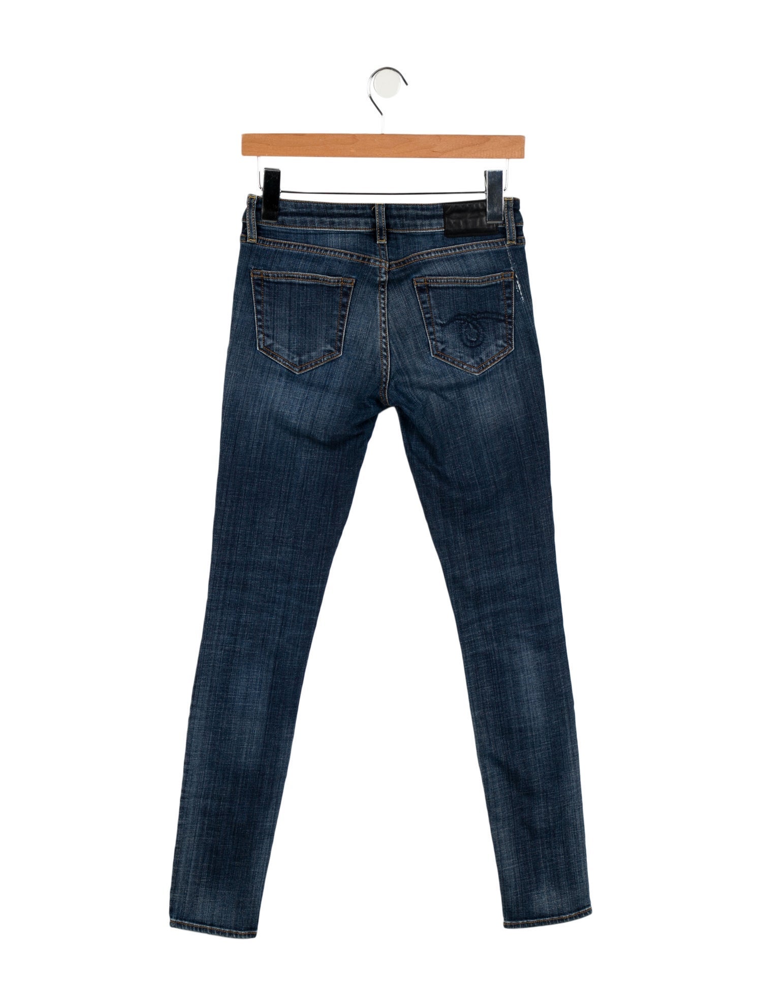 R13 High-Rise Skinny Leg Jeans