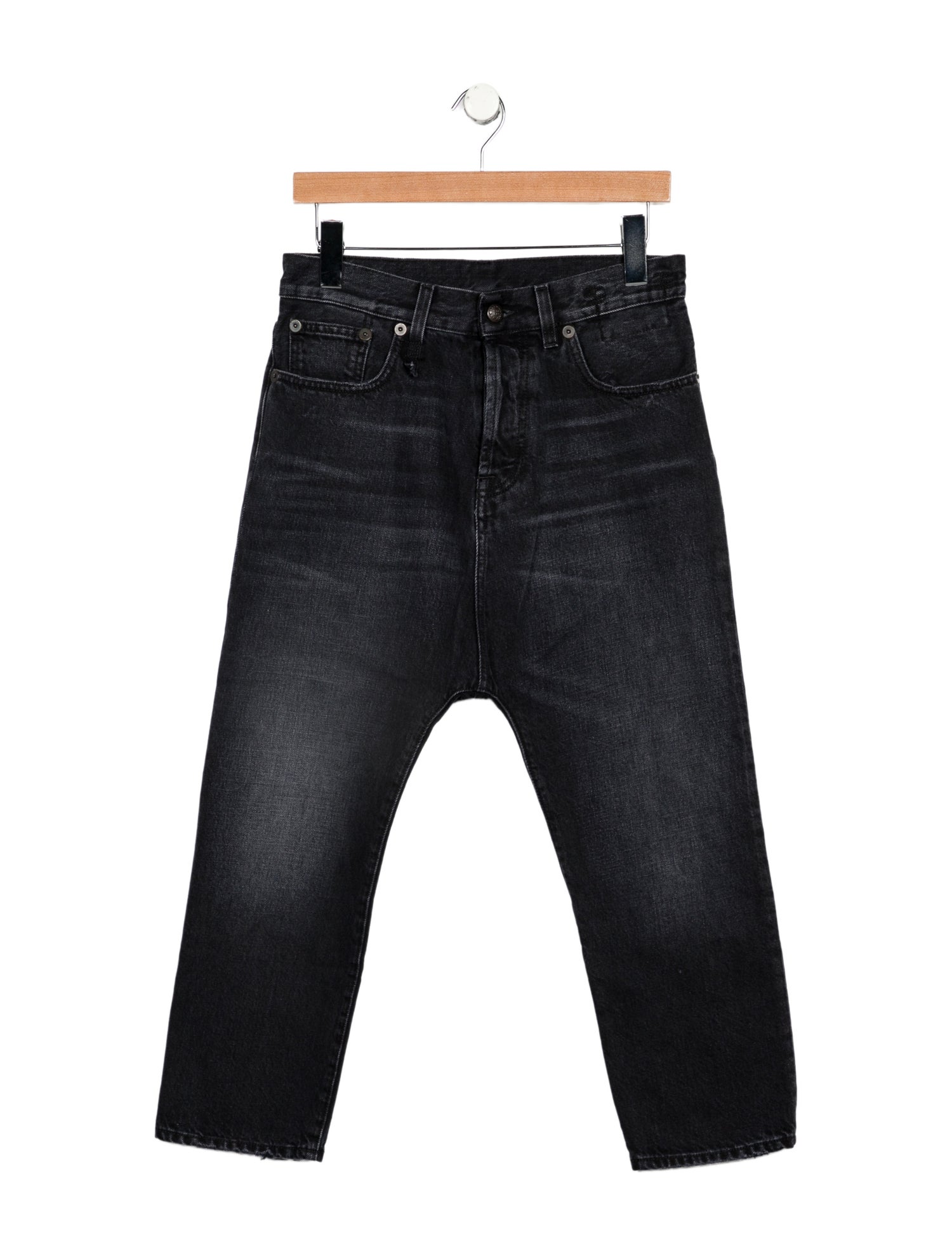 R13 High-Rise Straight Leg Jeans