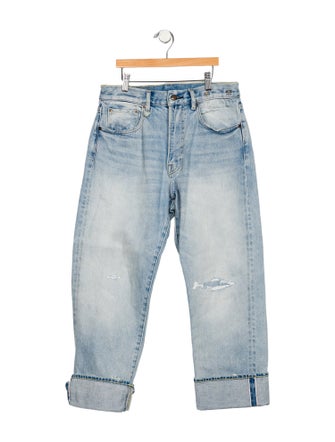 R13 High-Rise Wide Leg Jeans