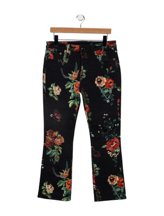 R13 Mid-Rise Straight Leg Jeans