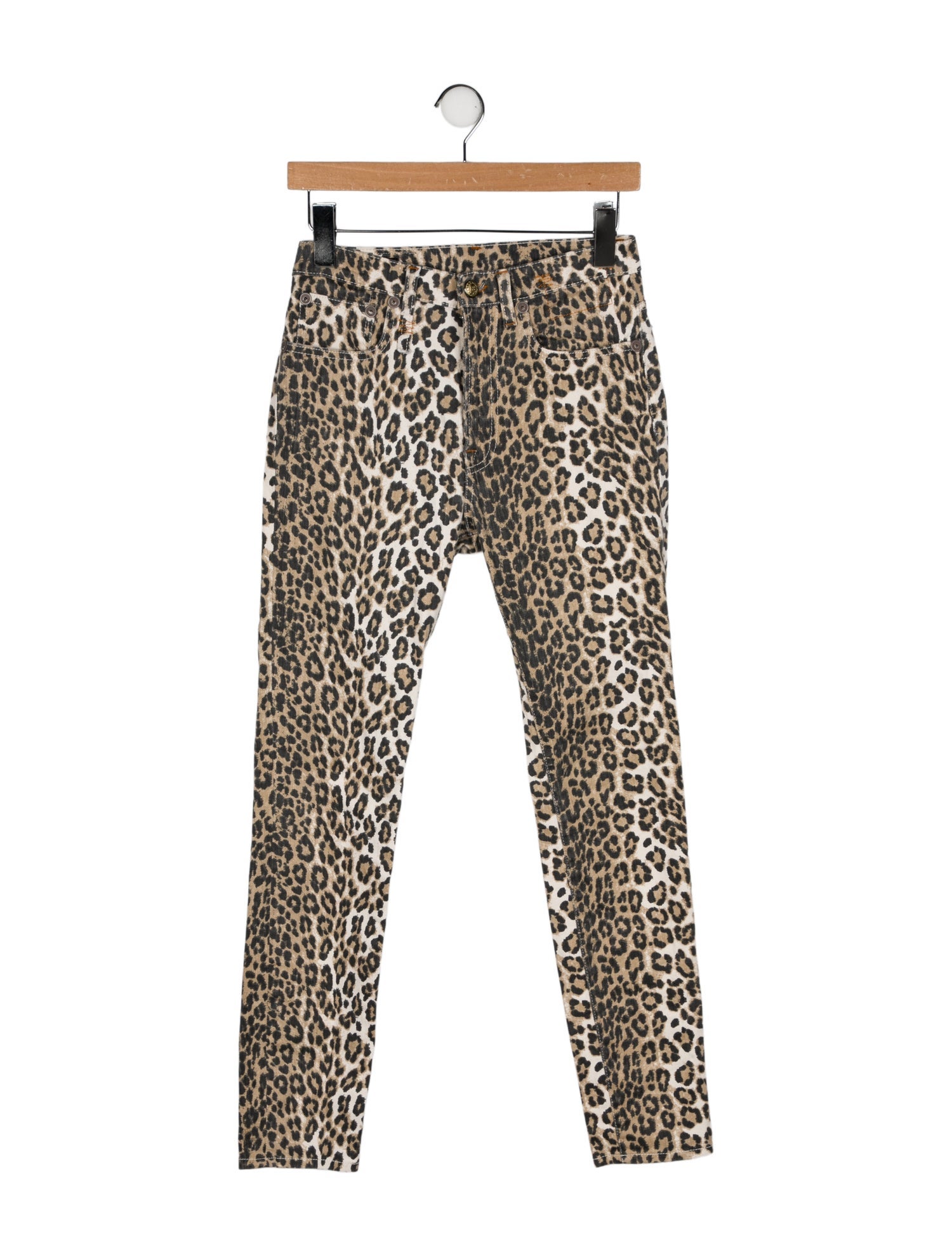 R13 High-Rise Skinny Leg Jeans