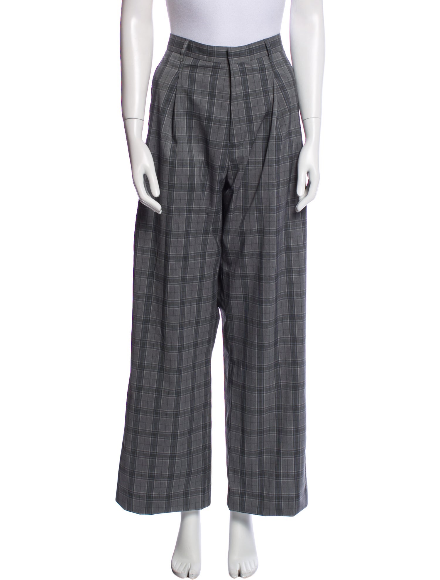 R13 Wool Wide Leg Pants