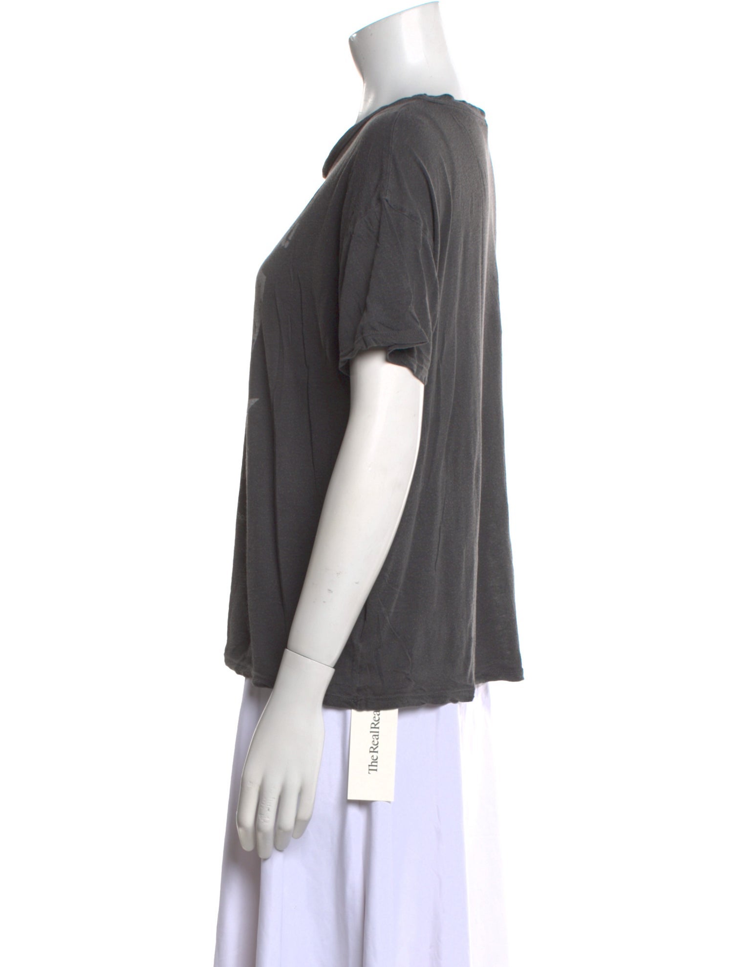 R13 Graphic Print Crew Neck T-Shirt